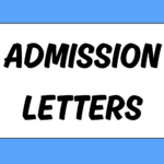 Top 20 Colleges Admission Letters