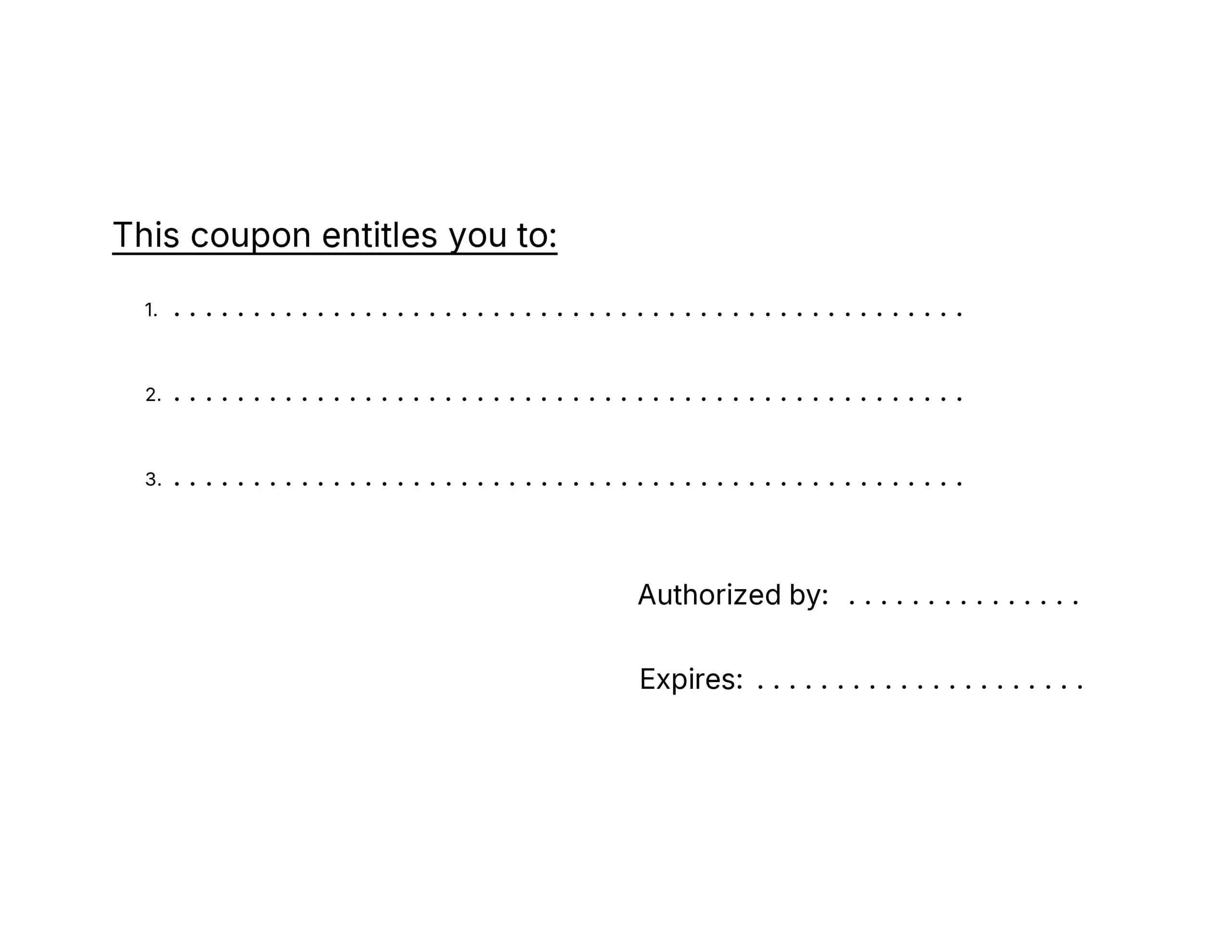 Father's Day Coupon preview