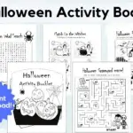 Halloween Activity Booklet Printable