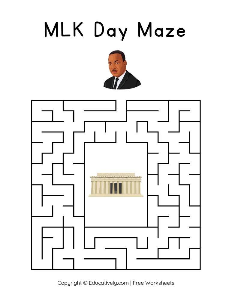 MLK Day Maze
